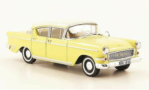Opel Kapitan P2.5 1/43 Starline p 2.5 gelb weiss 1958 modellautos