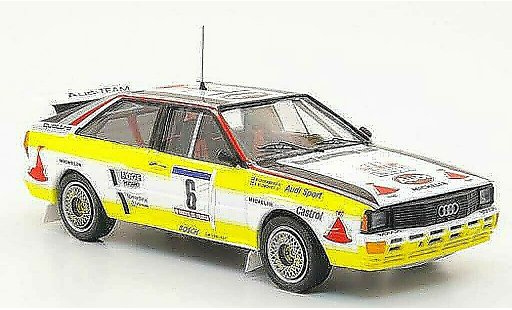 Audi Quattro rallye 1/43 Trofeu No.6 HB Blomquist/Cederberg Rally Korsika 1984 modellautos