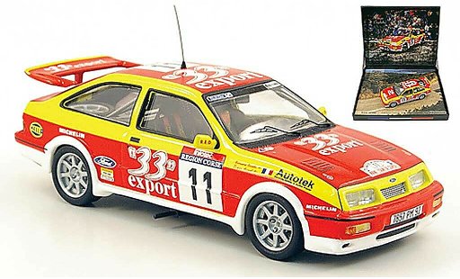 Ford Sierra Cosworth RS 1/43 Trofeu No.11 Export Rally Korsika 1987 modellautos