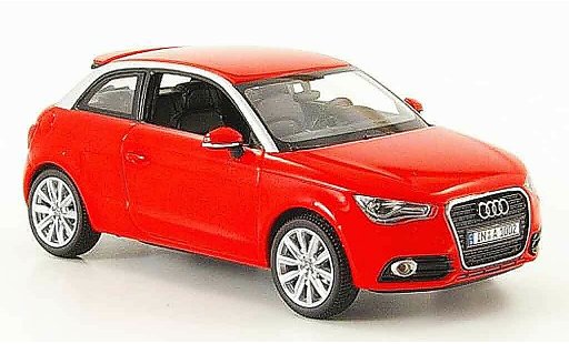 Audi A1 citadine 1/43 Kyosho rot 2010 modellautos