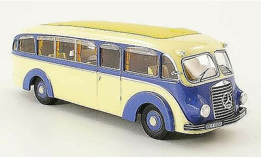 Mercedes L3500 Bus 1/43 Premium Cls Stromlinienbus blau beige modellautos