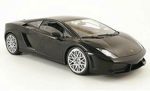 Lamborghini Gallardo LP560-4 LP560-4 1/18 Mondo Motors schwarz mat modellautos