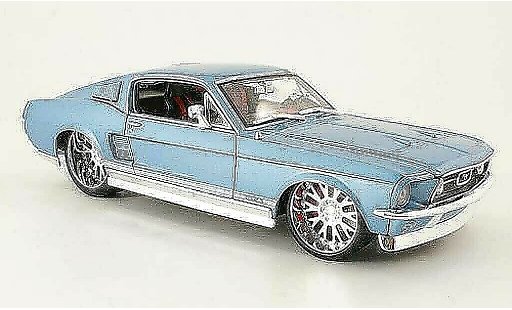 Ford Mustang Fastback 1/18 Maisto gta blau pro rodz modellautos
