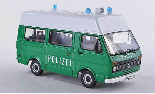 Volkswagen LT28 Bus 1/43 Premium ClassiXXs toit sureleve police vert modellautos