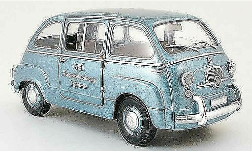 Fiat 600 Multipla 1/18 Mini Miniera rai - radiotelevisione italiana 1960 modellautos