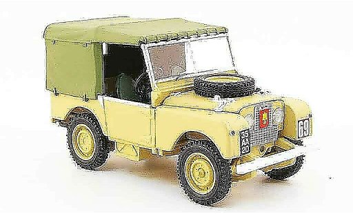 Land Rover 80 Base 1/43 Vanguards Suffolk Regiment beige modellautos