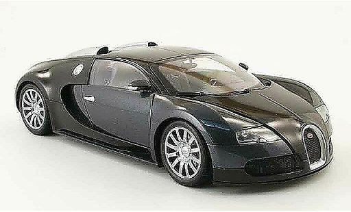 Bugatti Veyron coupe 1/18 Minichamps 16.4 schwarz/grau 2009 modellautos