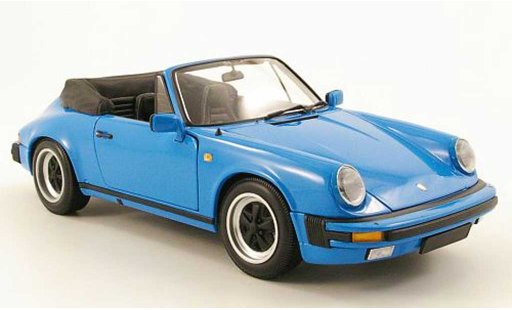 Porsche 911 Speedster 1/18 Minichamps carrera cabriolet blau 1983 modellautos