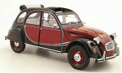 Citroen 2CV Charleston 1/18 Minichamps rot/schwarz 1981 modellautos