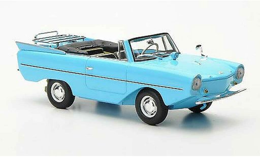 Amphicar 1965 cabrio 1/43 Minichamps t&Atilde;&frac14;rkis modellautos
