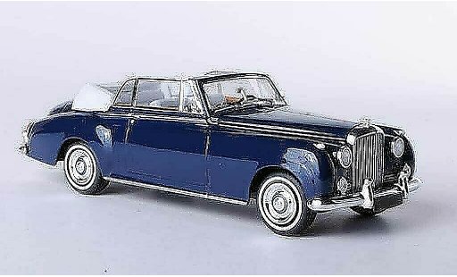 Bentley Continental cabriolet 1/43 Minichamps S2 Cabrio blau 1960 modellautos