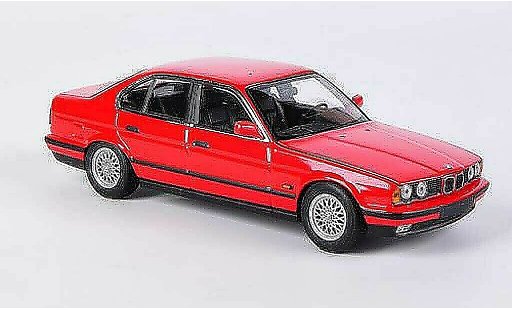 Bmw 518 E34 1/43 Minichamps i rot 1988 modellautos