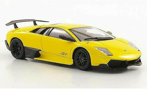 Lamborghini Murcielago LP670 1/43 Minichamps SV gelb 2009 modellautos