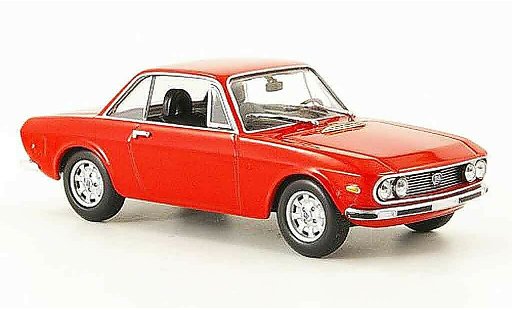 Lancia Fulvia HF 1/43 Minichamps 1600 rot 1970 modellautos