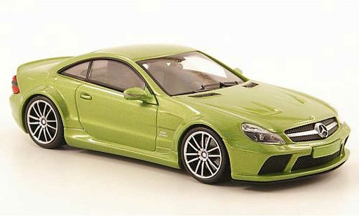 Mercedes B 65 1/43 Minichamps AMG Black Series (R230) gr&Atilde;&frac14;n 2009 modellautos