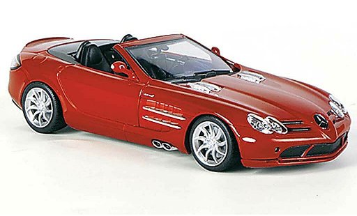 Mercedes SLR Roadster 1/43 Minichamps McLaren rot 2007 modellautos