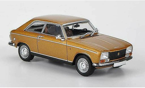 Peugeot 304 coupe 1/43 Minichamps gold 1972 modellautos