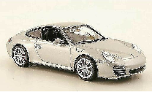 Porsche 911 4S 1/43 Minichamps Carrera (II) grau 2008 modellautos
