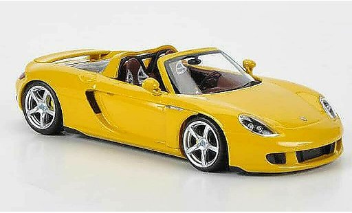 Porsche Carrera GT Base 1/43 Minichamps gelb 2003 modellautos