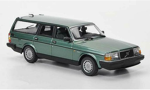 Volvo 240 GL 1/43 Minichamps Kombi gr&Atilde;&frac14;n 1986 modellautos