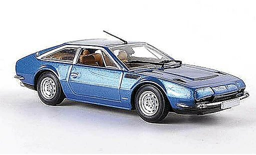 Lamborghini Jarama Base 1/43 Minichamps 400 GT 2+2 blau 1974 modellautos