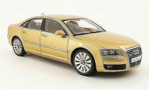 Audi A8 w12 1/18 Kyosho beige modellautos
