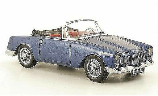 Facel Vega Facellia Cabriolet 1/43 Neo F2 DHC schwarz-blau 1961 modellautos