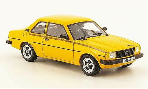 Opel Ascona B Base 1/43 Neo 2.0 j gelb 1980 modellautos