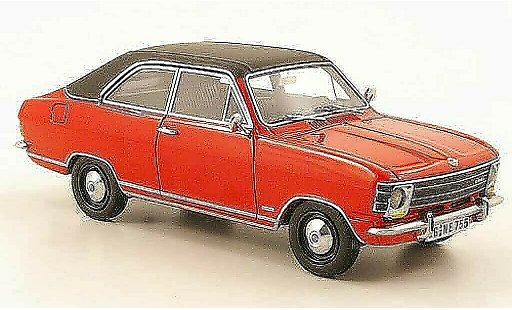Opel Olympia A 1/43 Neo LS rot/schwarz 1970 modellautos