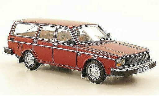 Volvo 245 DL 1/43 Neo schwarz-rot 1974 modellautos
