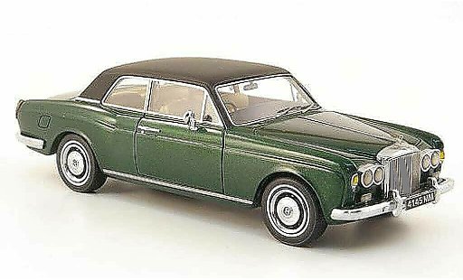 Bentley Corniche coupe 1/43 Neo gr&Atilde;&frac14;n/schwarz 1971 modellautos