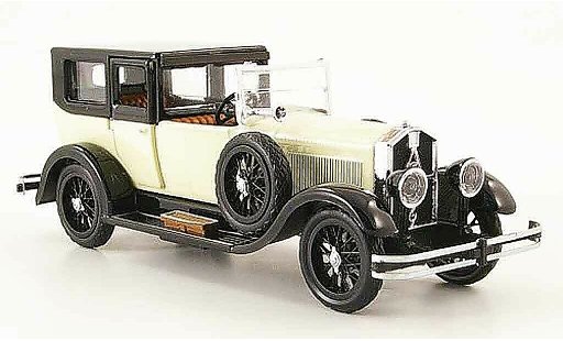 Isotta 8A Limousine 1/43 Rio Fraschini weiss schwarz offen 1924 modellautos