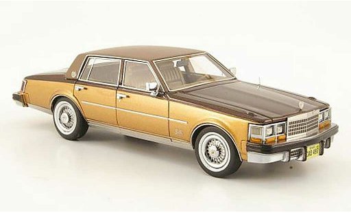 Cadillac Seville Elegante 1/43 Neo 1978 Mk I braun/gold modellautos