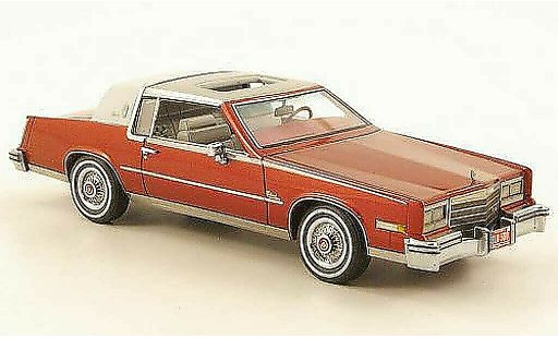 Cadillac Eldorado Biarritz 1/43 Neo rot/weiss/d 1979 modellautos