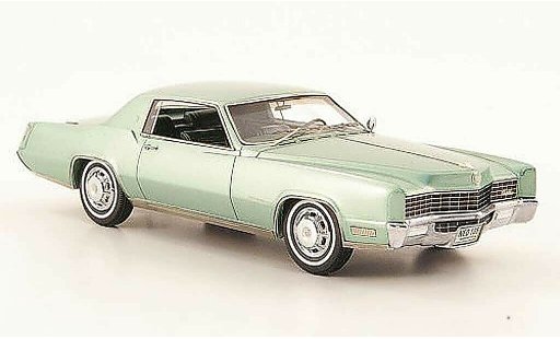 Cadillac Eldorado Coupe 1/43 Neo gr&Atilde;&frac14;n 1967 modellautos