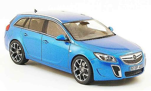 Opel Insignia OPC 1/43 Schuco sports tourer blau 2009 modellautos