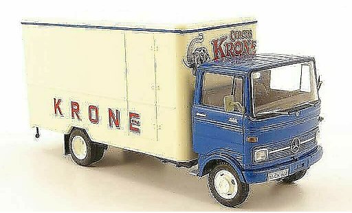 Mercedes LP 608 Kastenwagen 1/43 Schuco Kasten Circus Krone modellautos