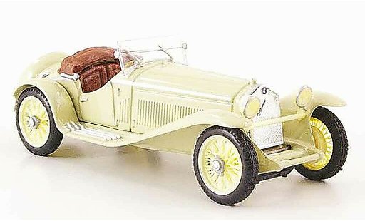 Alfa Romeo 1750 gs zagato 1/43 Brumm beige 1931 modellautos