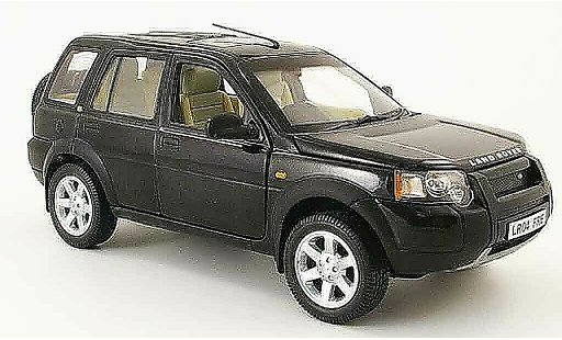 Land Rover Freelander Base 1/18 Ertl schwarz 4 portes volant a droite modellautos