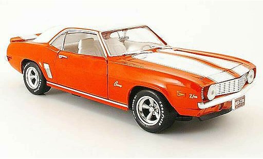Chevrolet Camaro Z28 1/18 Ertl orange/weiss 1969 modellautos
