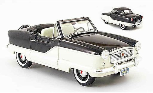 Metropolitan 1500 Convertible 1/18 Highway 61 cabrio schwarz/weiss 1959 modellautos