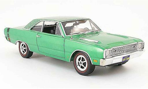 Dodge Dart 1969 1/18 Highway 61 swinger gr&Atilde;&frac14;n blumenmuster mod-top modellautos