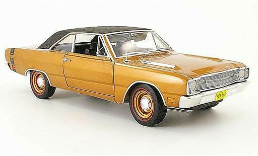 Dodge Dart 1969 1/18 Highway 61 340 swinger kupfer/schwarz modellautos