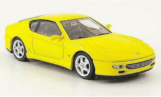 Ferrari 456 GT 1/43 Bang gelb modellautos