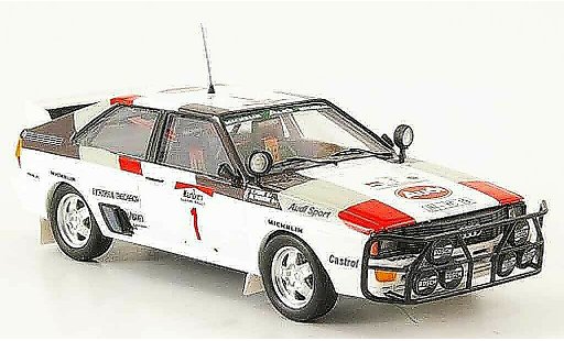 Audi Quattro rallye 1/43 Trofeu No.1 Mouton Pons Safari 1983 modellautos