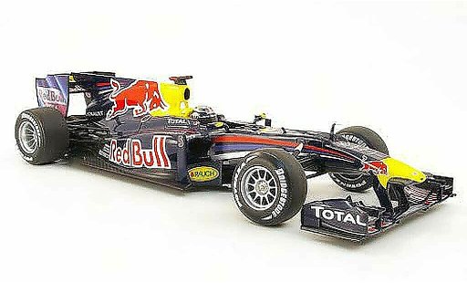 Renault F1 2010 1/18 Minichamps red bull racing rb6 no.5 red bull s.vettel f1 saison modellautos