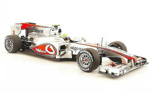 Mercedes F1 2010 1/18 Minichamps McLaren MP4-25 No.2 L.Hamilton Vodafone -Saison modellautos