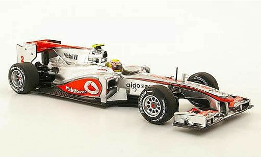Mercedes F1 2010 1/43 Minichamps McLaren MP4-25 No.2 Vodafone L.Hamilton Saison modellautos