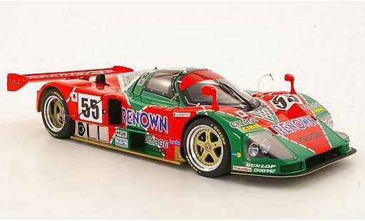 Mazda 787B Base 1/18 Autoart No.55 Renown Weidler / Herbert / Gachot 24h Le Mans 1991 20th Anniversary Edition modellautos