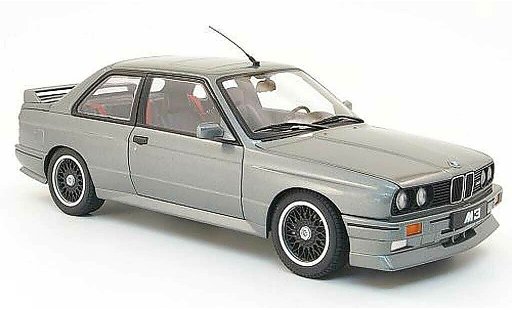 Bmw M3 evo 2 1/18 Autoart E30 evolution cecotto edition grau 1989 modellautos